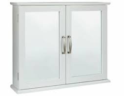 Free standing cabinets kitchen dining with double doors. Argos Home Tongue Groove Mirrored 2 Door Cabinet White Ebay
