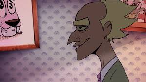 A wealthy miser dies alone in his observatory, releasing his playful shadow, who plays tricks and pranks aplenty on the denizens of nowhere. Watch Out He Likes To Be Naughty Courage The Cowardly Dog Know Your Meme