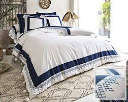 Linge De Lit Percale Broderie Et Pompons Becquet Linge De Lit Housse De Couette Lit