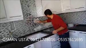 Tezgah arası mozaik nasıl döşenir ? Cammozaik Nasilyapilir Mutfak Tezgah Arasi Youtube