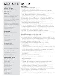 resume  keaton
