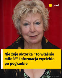Joanna Bacon nie żyje. Odeszła aktorka znana z "To właśnie miłość" ➡️ link  w BIO @onetkultura