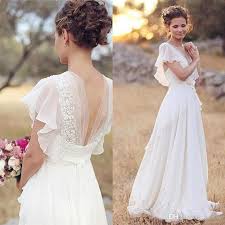 Weitere ideen zu strand brautkleid, brautkleid, braut. Grosshandel Vintage Strand Brautkleider Chiffon Boho Garten Brautkleider Spitzeappliques Blumen Land West Brautkleider Usa Vereinigtes Konigreich Braut Kleid 2020 Von Achive 86 5 Auf De Dhgate Com Dhgate