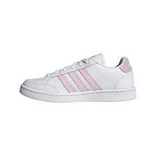 Adidas damen deerupt rosa/weiß ac8728. Adidas Grand Court Sneaker Damen Weiss Rosa 40 Deinsportsfreund De