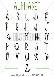 Commercial use and royalty free. Alphabet Simple Vector Photo Free Trial Bigstock