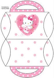 Printable coloring page hello kitty angel. Hello Kitty Angel Free Printable Party Boxes Oh My Fiesta In English