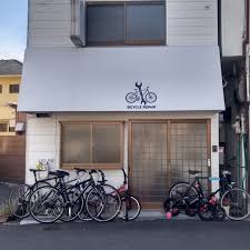 自転車の山小屋