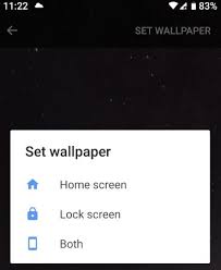 Select lock screen or home screen and lock screen to set the wallpaper. How To Change Wallpaper In Android 9 Lock Screen Bestusefultips