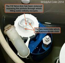 Once you have inserted the new fill valve and connected the supply line, attach the refill tube. Repairing A Toilet Silent Fill Valve Helpful Colin