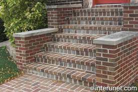 We have frequent problems with our brick front steps. Brick Steps To The House Entrance Interunet