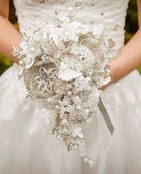 Here are a few examples of work she's done. Bridal Bouquets Without Flowers For Non Traditional Brides
