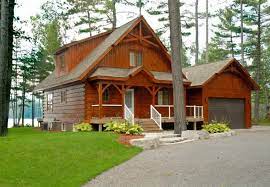 Log cabins are perfect for vacation homes, second homes, or those looking to downsize into a smaller log home. Go Modular Homes Log Homes Modern Modular Homes Log Cabin Modular Homes Modular Homes