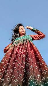 Rashmeet Kaur Deep Kalsi Ikka Bajre Da Sitta In 2021 Ball Gowns Gowns Dresses