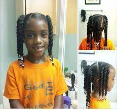 Twist Ponytails With Beads Ponytail Hairstyles Easy Lil Girl Hairstyles Hair Styles