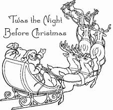 Maybe you would like to learn more about one of these? Awesome Twas The Night Before Christmas Coloring Pages Paperblog