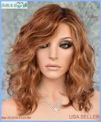 details about radiant beauty gabor wig color gl29 31ss rusty auburn lace front mono part