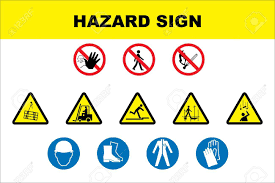 Browse our gallery of professionally designed hazard signs and templates. Construction Hazard Signs Royalty Free Cliparts Vectors And Stock Illustration Image 9934979