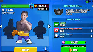 His super is a leaping elbow drop that deals damage to all caught underneath! el primo's star power damage was increased to 800 (from 600). Moneycapital On Twitter New El Primo Skin El Ryan Brawlstars New Mr P Video Btw Https T Co Ivevwyj5ea