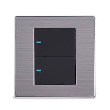 Saklar lampu rumah yang bagus. Wallpad Saklar Lampu Luxury Led 86 Type 2 Switch Yk 220r Black Shopee Indonesia
