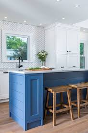 Blue and white kitchen ideas farmhouse backsplashes for kitchens. Pin On Herringbone Backsplash Tile Ideas