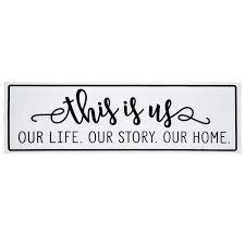 This Is Us Metal Sign Hobby Lobby 1698992 Metal Signs Wall Signs This Is Us Sign