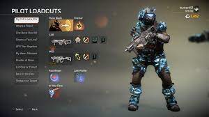 Finally Decided To Name My Loadouts Lets Hear Em Titanfall