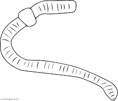 Coloring is a fun way to develop your creativity your concentration and motor skills while forgetting daily stress. Very Easy Earthworm Coloring Page Coloringall