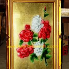 Gambar kualitas terbaik hd, ideal untuk semua kegiatan. Lukisan Bunga Mawar Kuningan Kaligrafi Kuningan