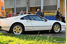 F308 8x16 9x16 GoldPolished - Ferrari 308 GTSi White 002-1 – Ntm Wheels