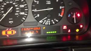 Turn the ignition switch to position 2 (run, no start). How To Reset Your Oil Service Light 97 03 Bmw 5 Series E39 528i E46 E36 E38 M5 Youtube