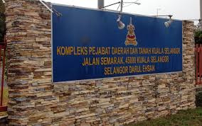 Pejabat daerah dan tanah kuala selangor. Pejabat Tanah Dan Daerah Selangor Soalan 75