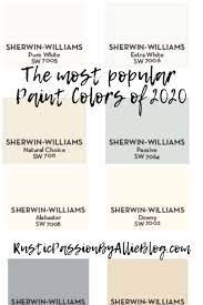 Exterior paint modern farmhouse ideas farmhouse paint colors range from neutrals, whites, greige, gray, and other and bold colors woven between. Pottery Barn Sherwin Williams Farmhouse Neutral Paint Color Guide Popular Paint Colors Most Popular Paint Colors Dining Room Paint Colors