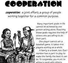 A Description Of What Cooperation Means People Working Together Books To Read Character Building