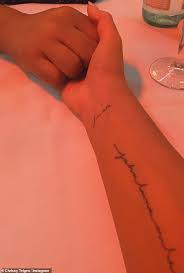 She proved it once again today, sharing an intimate post on instagram that chronicled the making of. Chrissy Teigen Reveals She Got Tattoo In Honor Of Son She Lost Daily Mail Online