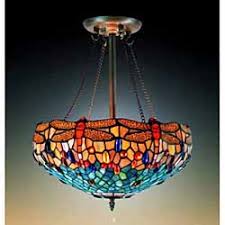 Maybe you would like to learn more about one of these? Tiffany Style Stained Glass Dragonfly Chandelier Hanging Lamp
