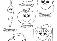 It's easy to wonder which foods are healthiest. Food Coloring Pages Printables Education Com