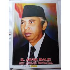 poster pahlawan Adam Malik Material Lainnya Gaya Desain Lainnya Poster  Sejarah Indonesia