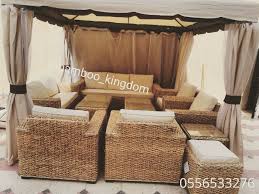 جلسات خيزران طبيعي Furniture Home Decor Home