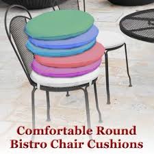 Round Bistro Chair Cushions Chair Cushions Chair Bistro Chairs