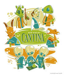 Mos Eisley Cantina By Szoki Star Wars Poster Star Wars Movies Posters Star Wars Fandom