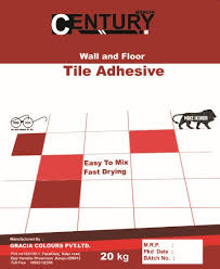 Check spelling or type a new query. Century Wall Tile Adhesive By Gracia Colors Private Limited Century Wall Tile Adhesive Id 5422113