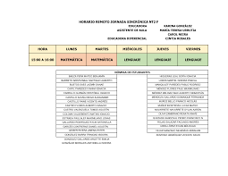 HORARIO JORNADA SINCRÃfiNICA PARVULARIA 2021.xlsx