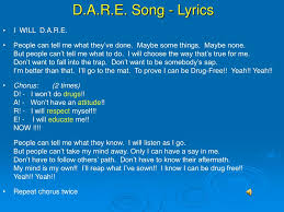 Check spelling or type a new query. Ppt D A R E Song Powerpoint Presentation Free Download Id 167327