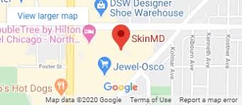 This air travel distance is equal to 611 miles. Dermatology Chicago Plastic Surgery Chicago Skinmd Chicago