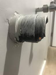 Metal wall box • includes appliance valve. How Do I Repair Stub Out Threads