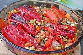 Turkische Paprika Aus Dem Backofen Sehr Knackig Ein Tolles Rezept Aus Der Kategorie Dunsten Bewertungen Rezepte Turkisches Essen Rezepte Einfache Gerichte