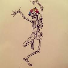They Put Flowers In Their Hair And Dance Like They Just Don T Care Skeleton Tattoos Small Tattoos Body Art Tattoos