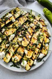 How long do you grill zucchini slices. Grilled Zucchini With Goat Cheese Basil Honey Walder Wellness Rd