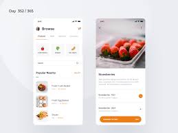 Amazon Prime Now App Redesign Day 352 365 Project365 Food App Mobile App Design App Design