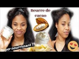 Beurre De Cacao Maison Pour Les Cheveux Tres Secs Youtube